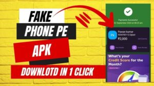 Fake PhonePe MOD APK v1.6 (Premium Unlocked) 2025