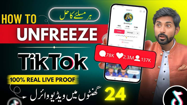 TikTok Account UnFreeze